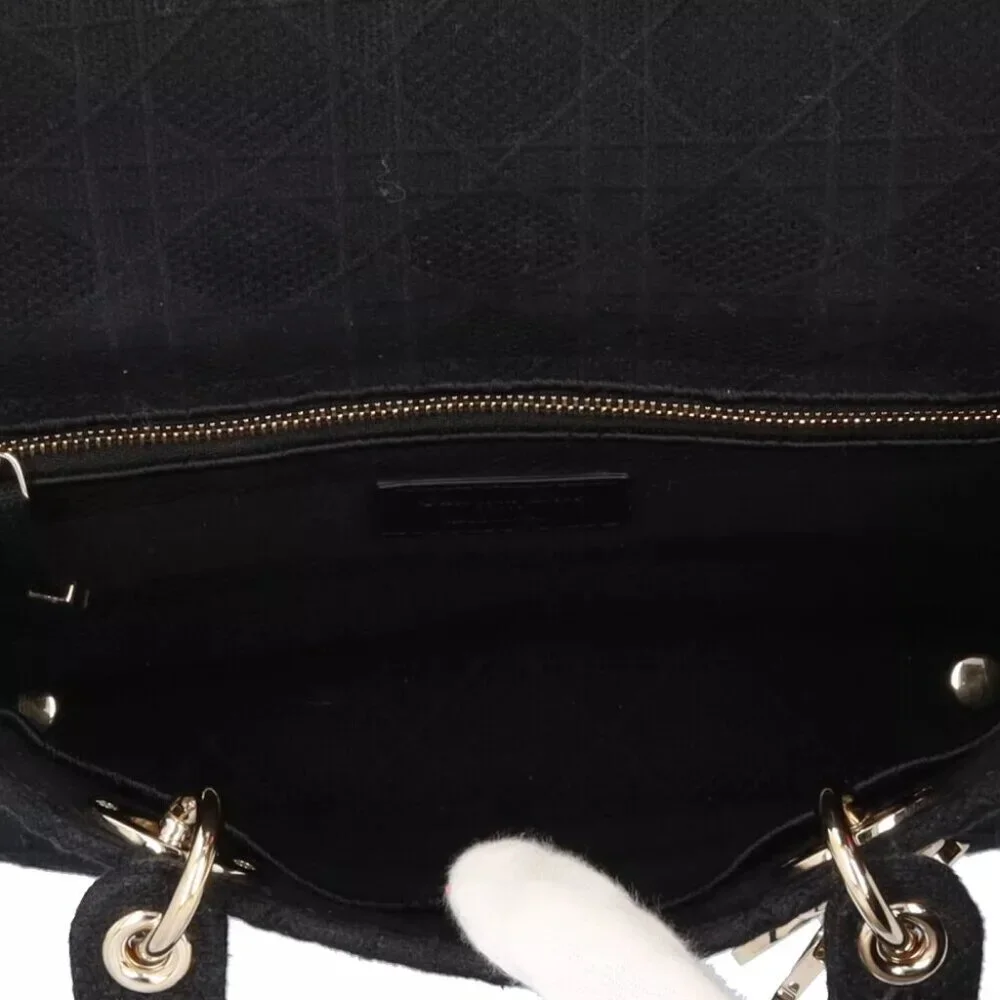 Dior Shoulder Bag canvas 2WAY Lady D-Lite Medium used - Picture 8 of 8